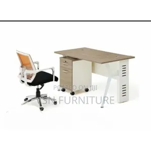Metal Office Desk With Drawers