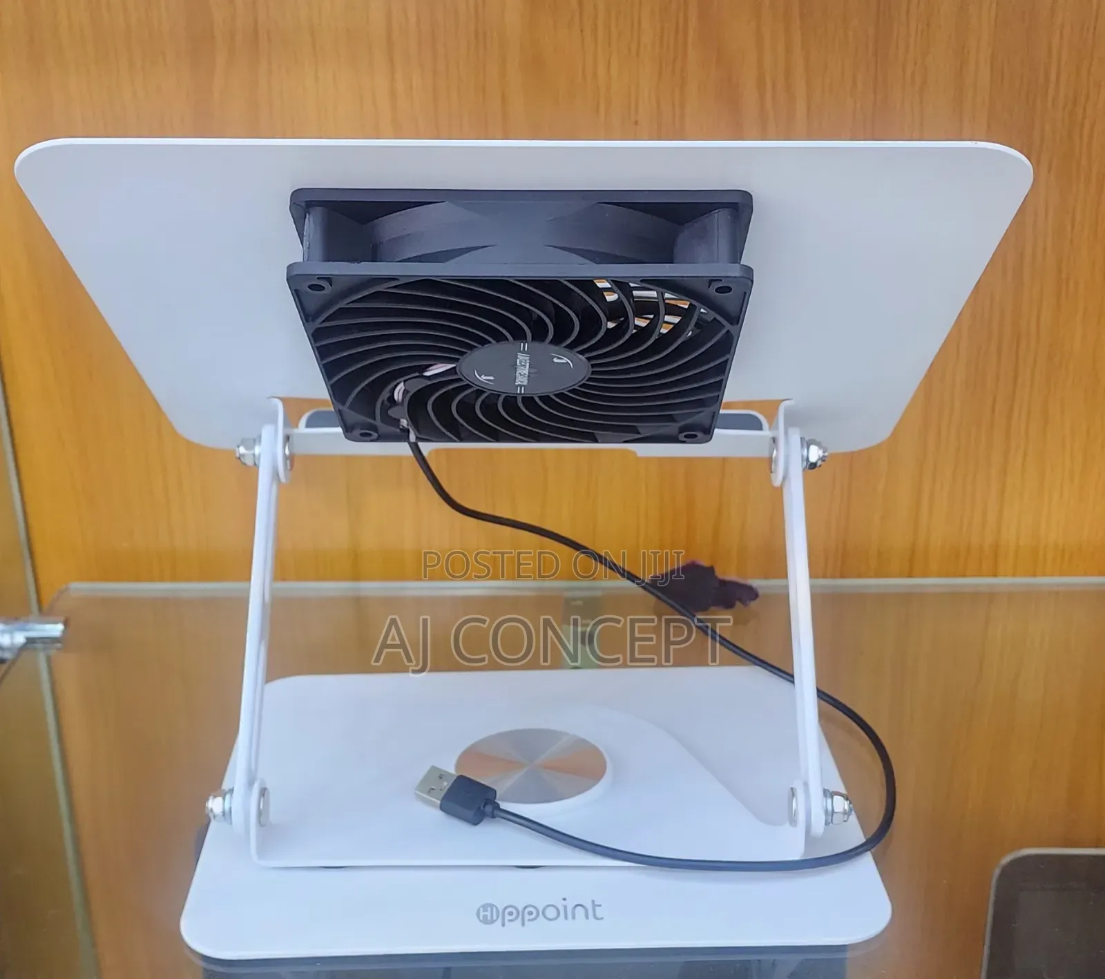 Laptop Foldable Stand With Cooling Fan