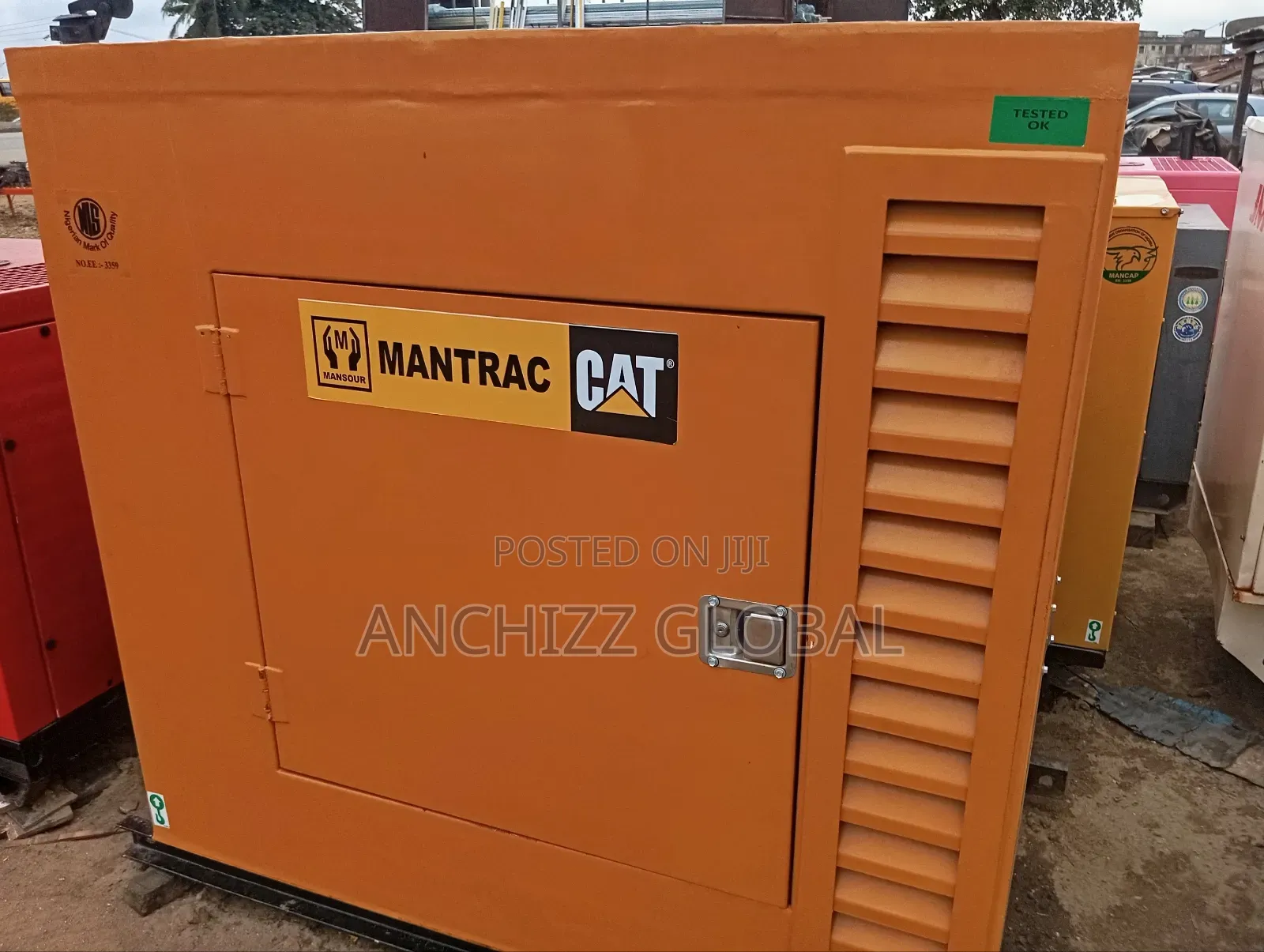 Mantrac Cat Soundproof 22kva Diesel