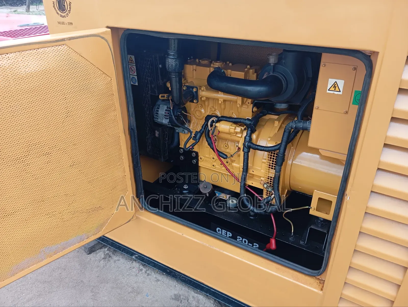 Mantrac Cat Soundproof 22kva Diesel