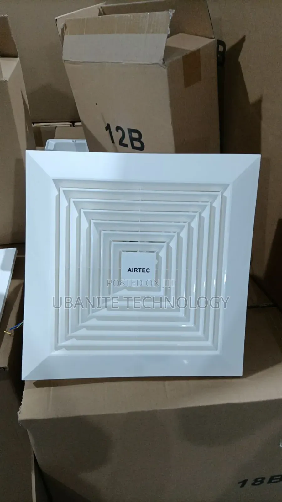 12" Ceiling Duct Extractor Fan,