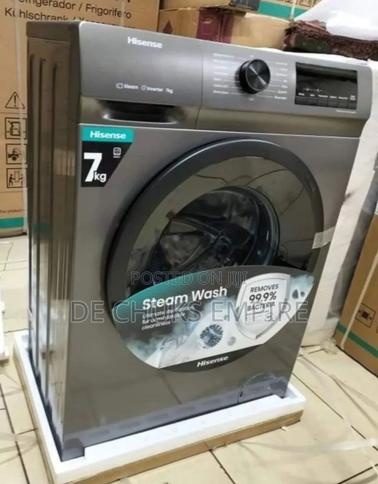 >Hisense 7kg Inverter Frontloader Automatic Washing Machine<