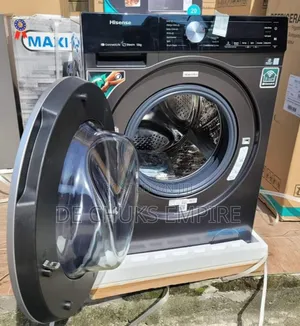 >Hisense Inverter 12kg Frontloader Automatic Washing Machine