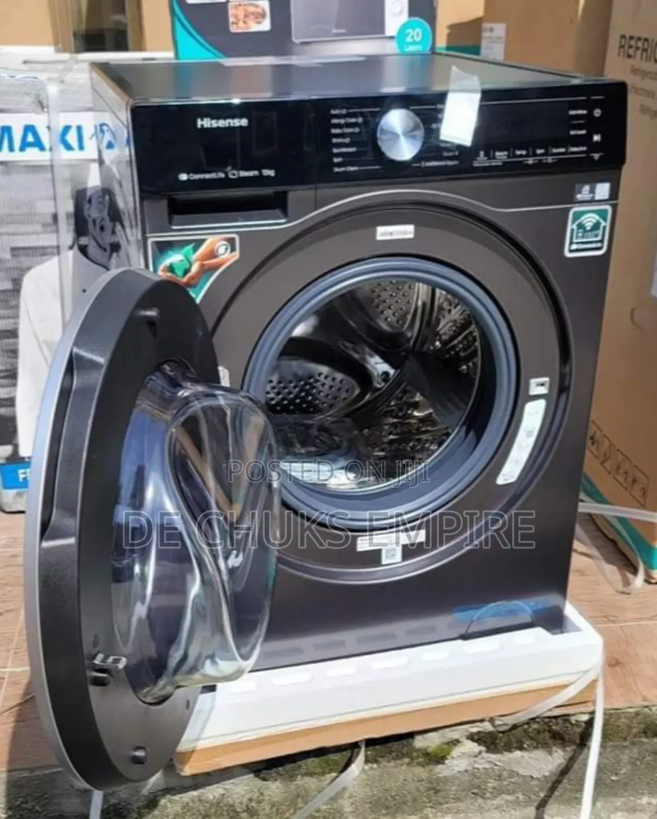 >Hisense Inverter 12kg Frontloader Automatic Washing Machine