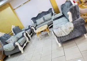 Set of High Quality Turkish Royal Fabric Sofa Chair