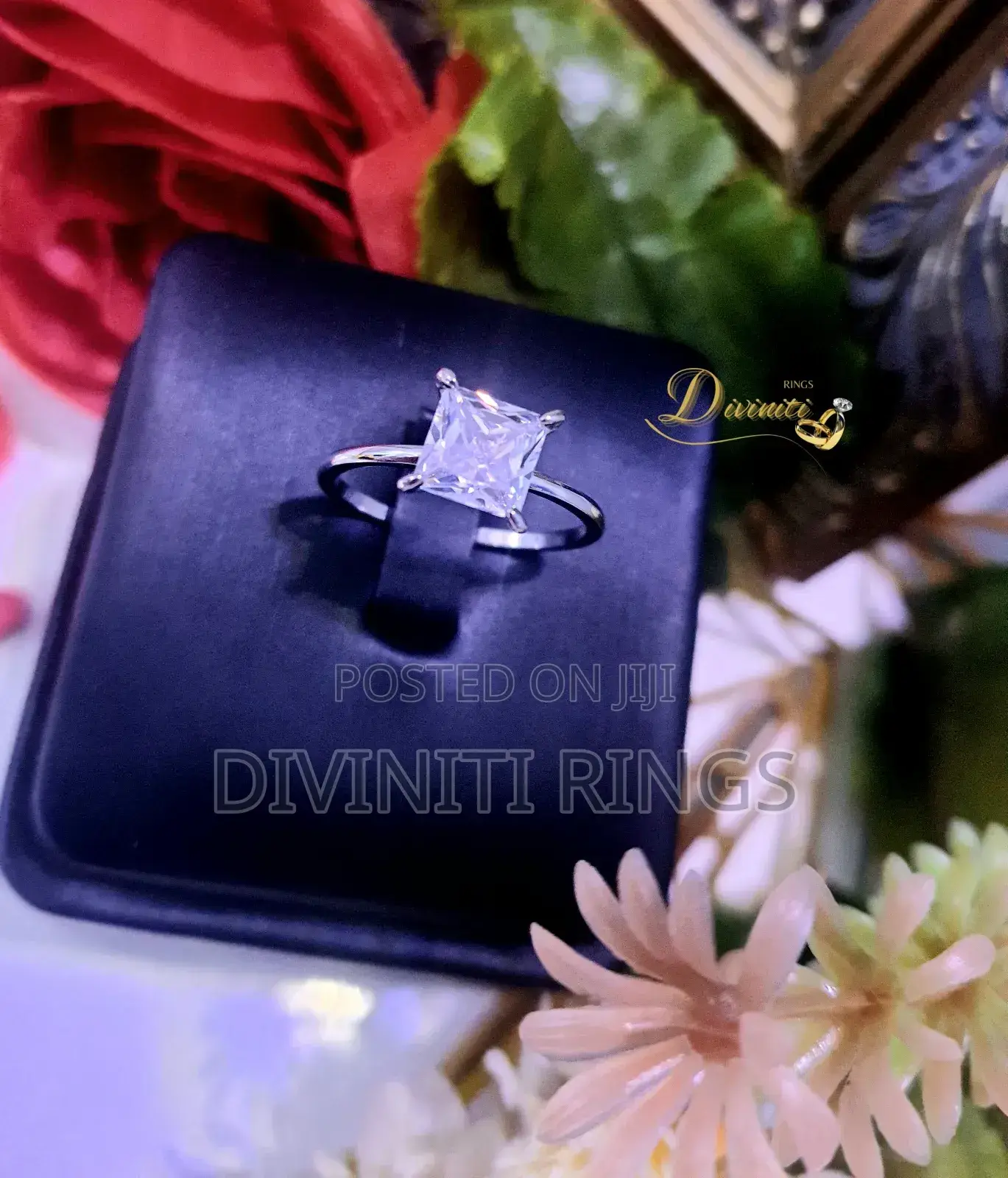 925 Silver Engagement Ring