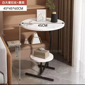 2layers C-Shaped Coffee Side Table