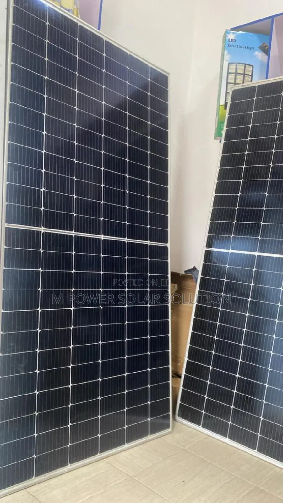 650w World Class Energy Mono Half-Cut Solar Panel