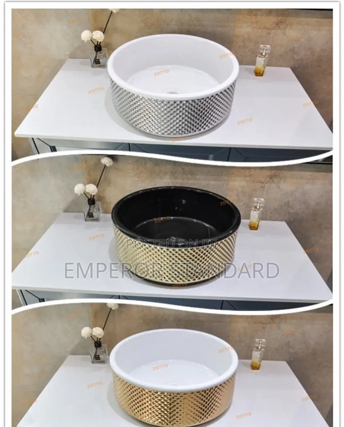 Luxury Counter Top Basin