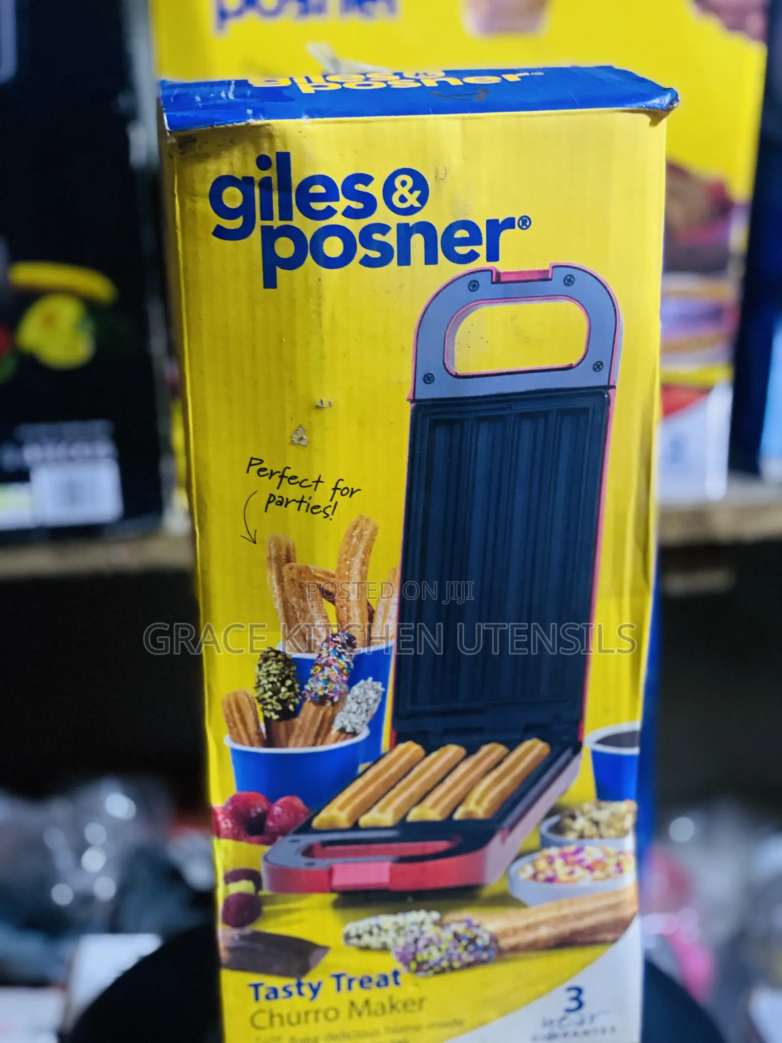 Giles Posner Churro Maker Fast Cooking Baking Non