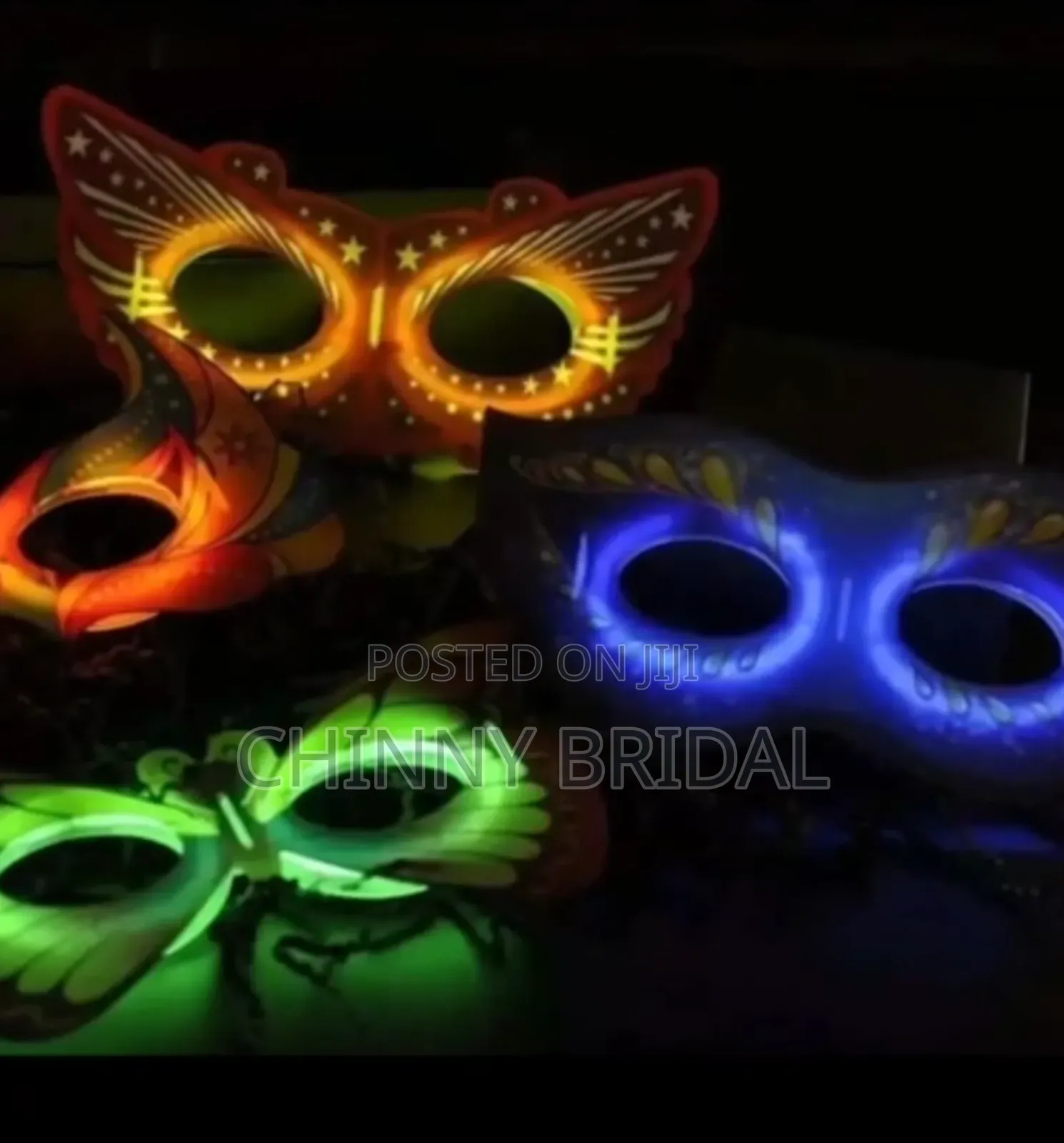 Glow Face Mask For Disguised