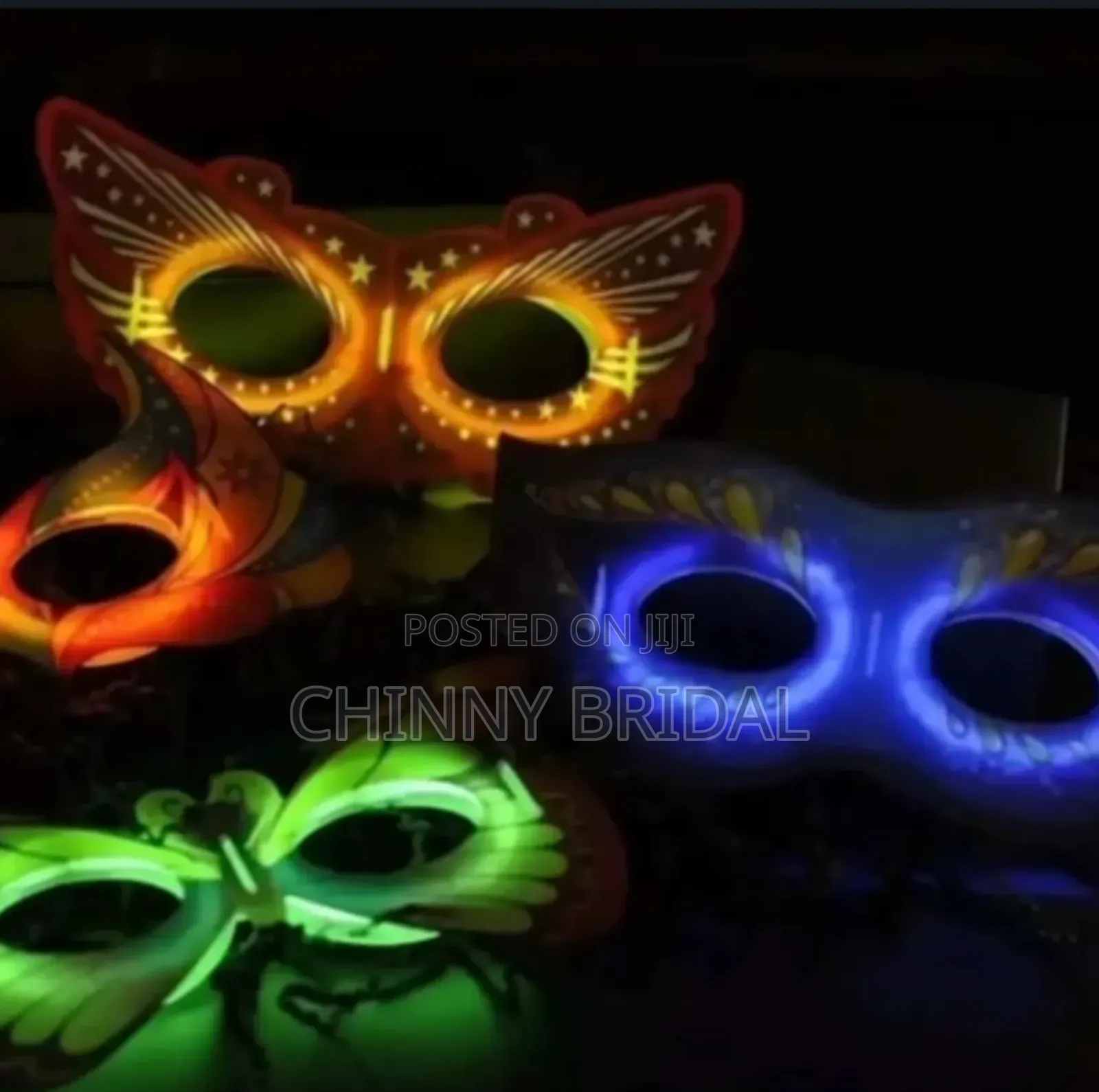 Glow Face Mask For Disguised