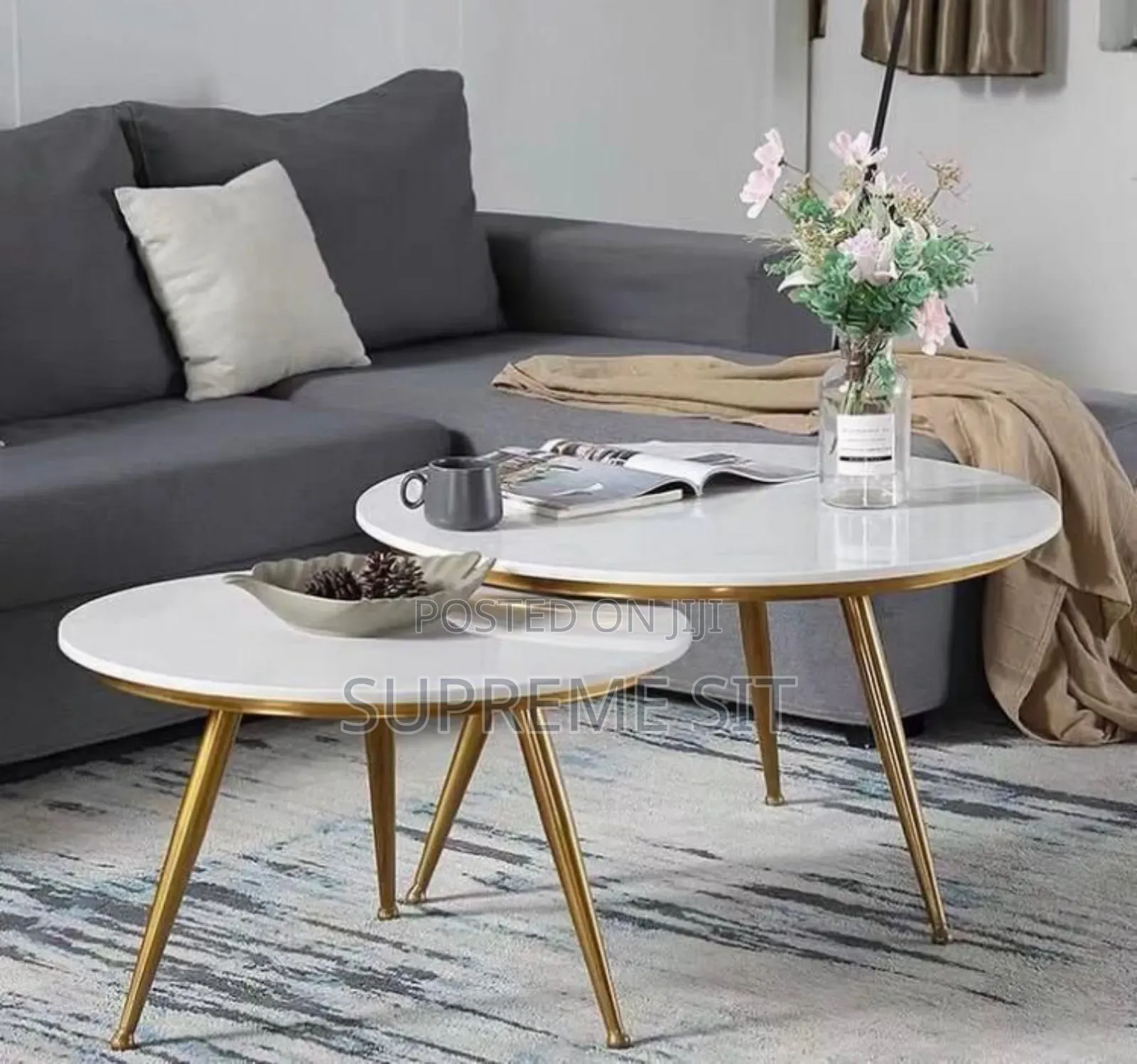 Classic 2 in 1 Marble Center Table