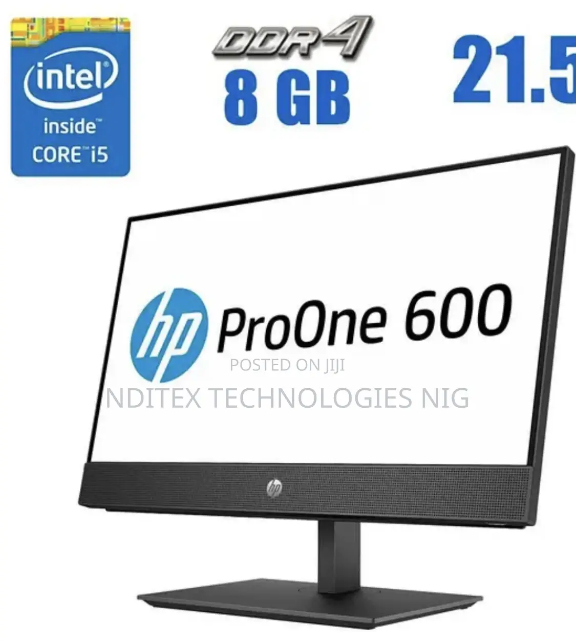 New Desktop Computer HP ProOne 600 8GB Intel Core I5 SSD 512GB