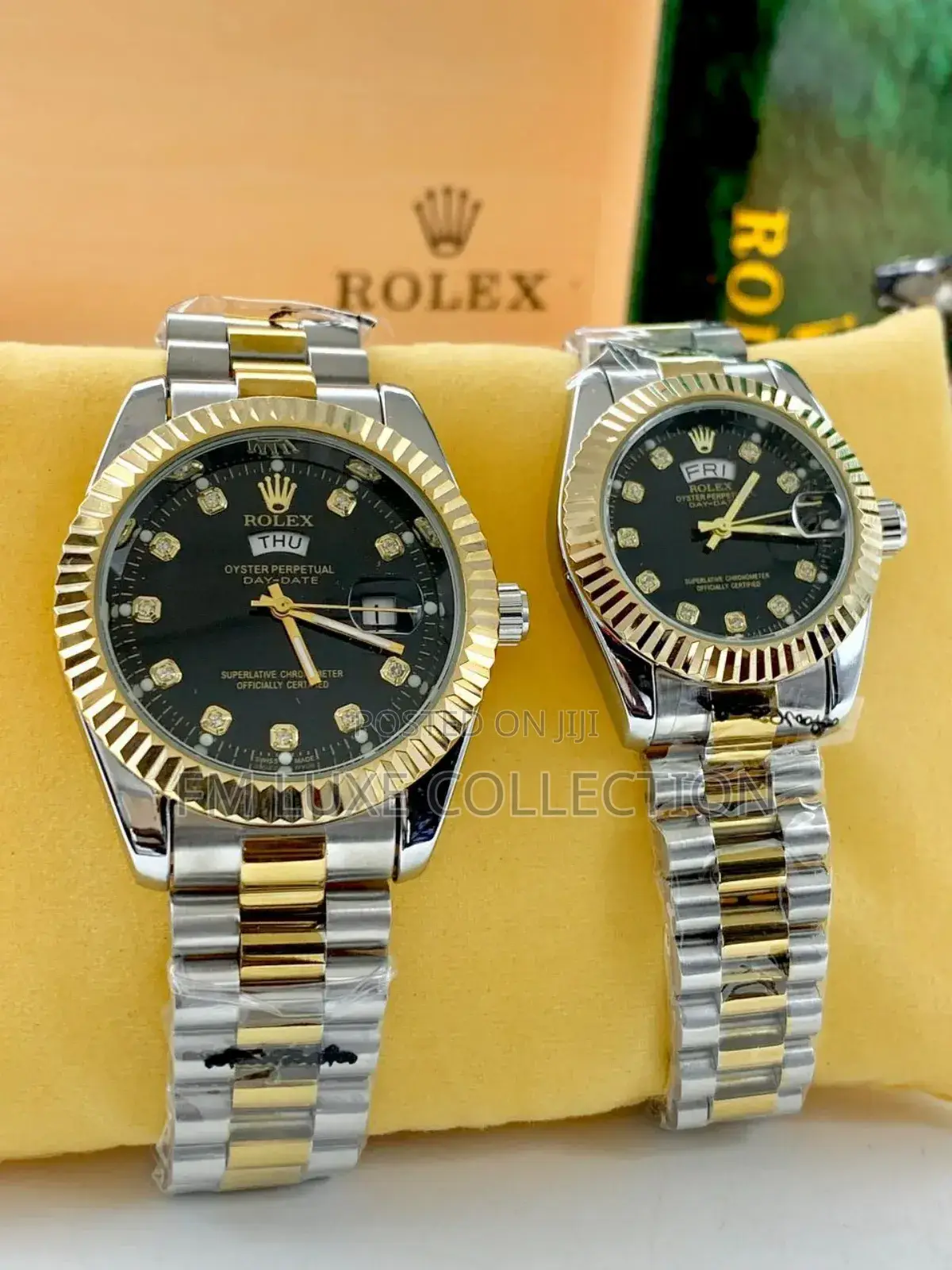 His and Hers Rolex Couple Wristwatch Combo
