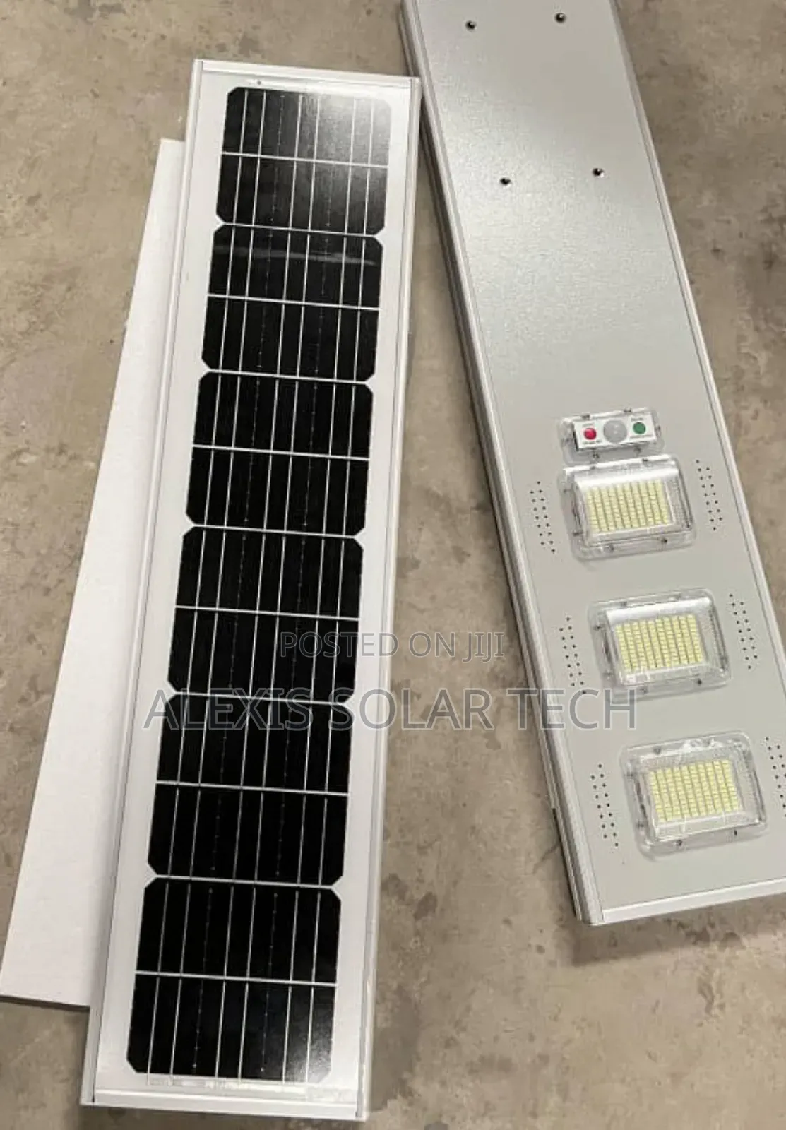 120w 3 Block Solar Industrial Light