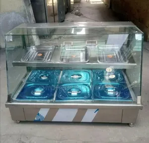 3 Plate Food Warmer With 6pcs 1/2 Shallow Plate