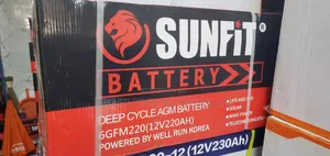 Sunfit Dry Cell 230ah 12V