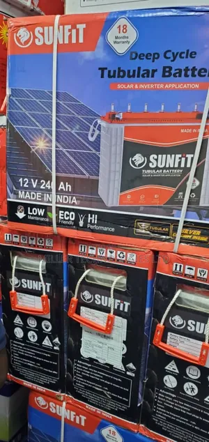 Sunfit 240ah 12v India Tubular Battery
