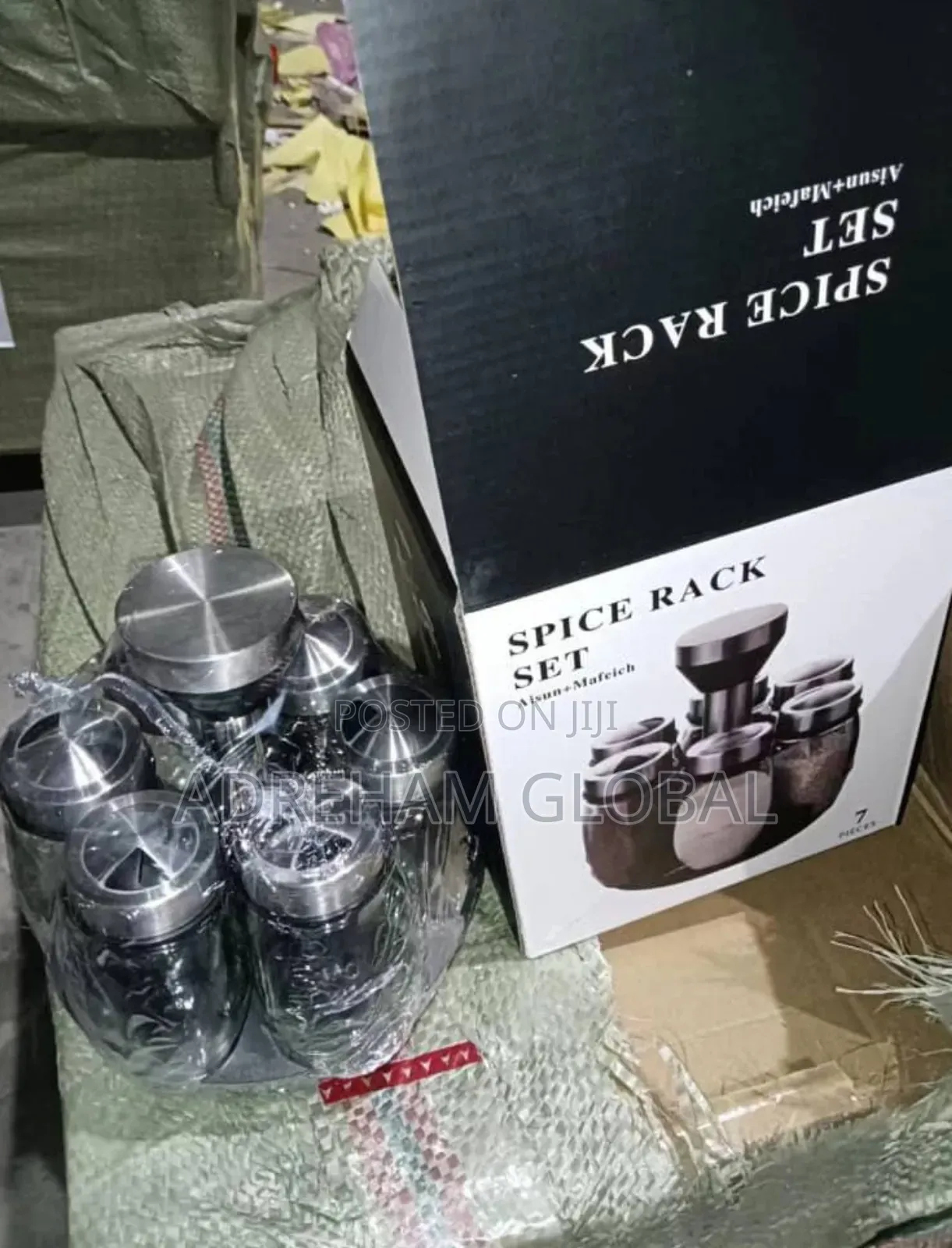 Spice Rack Set 6pcs