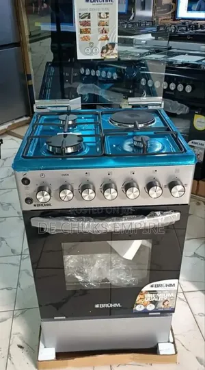 Brand New Bruhm 50*50cm (3+1) Gas Electric Standing Cooker