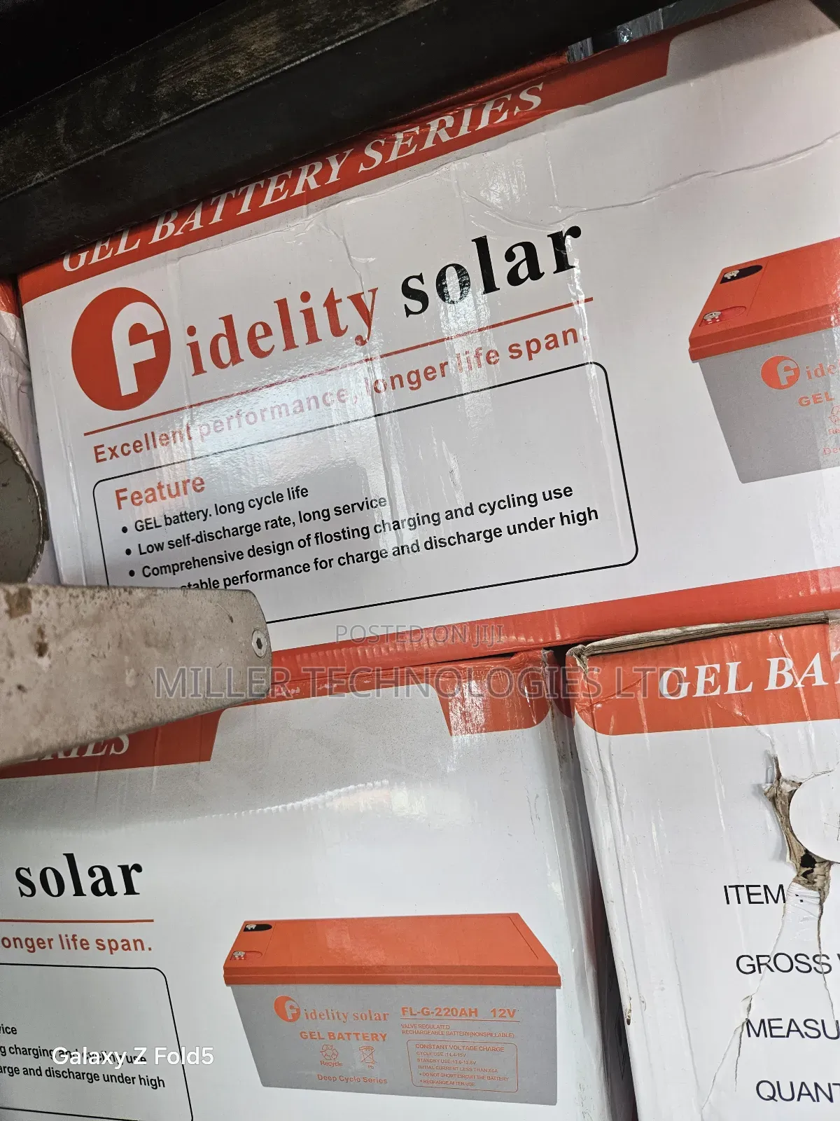 Fidelity Dry Cell Battery 200ah 12v