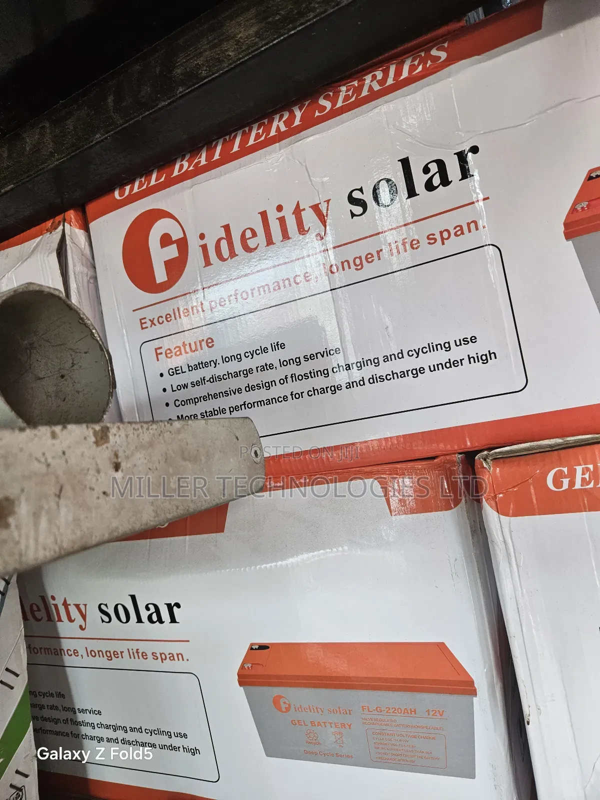 Fidelity Dry Cell Battery 200ah 12v