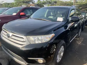 Toyota Highlander Limited 2012 Black