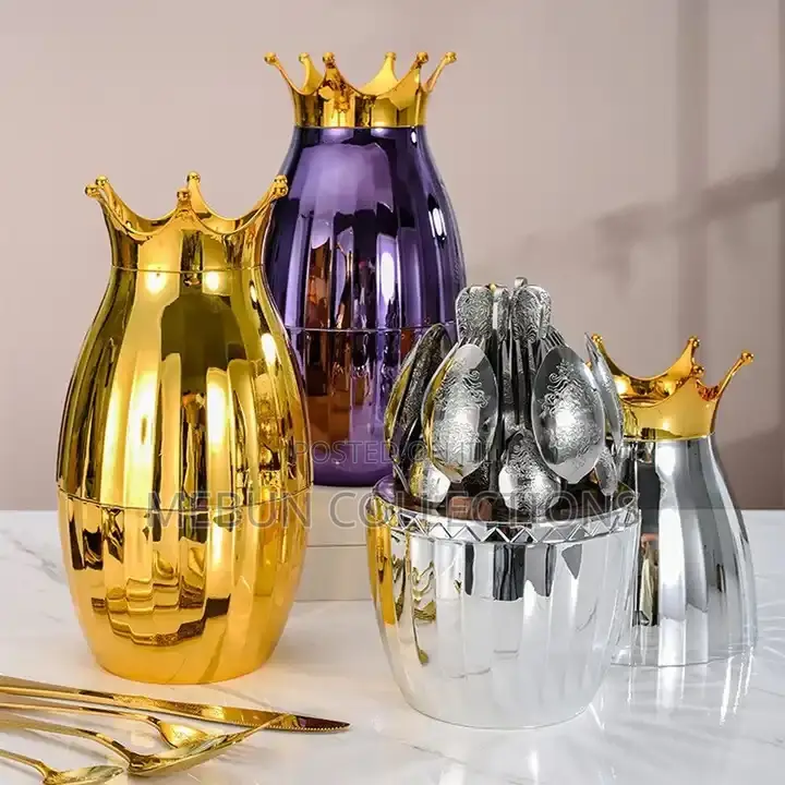 Eggshell Crown Gift Tableware Cutlery Set
