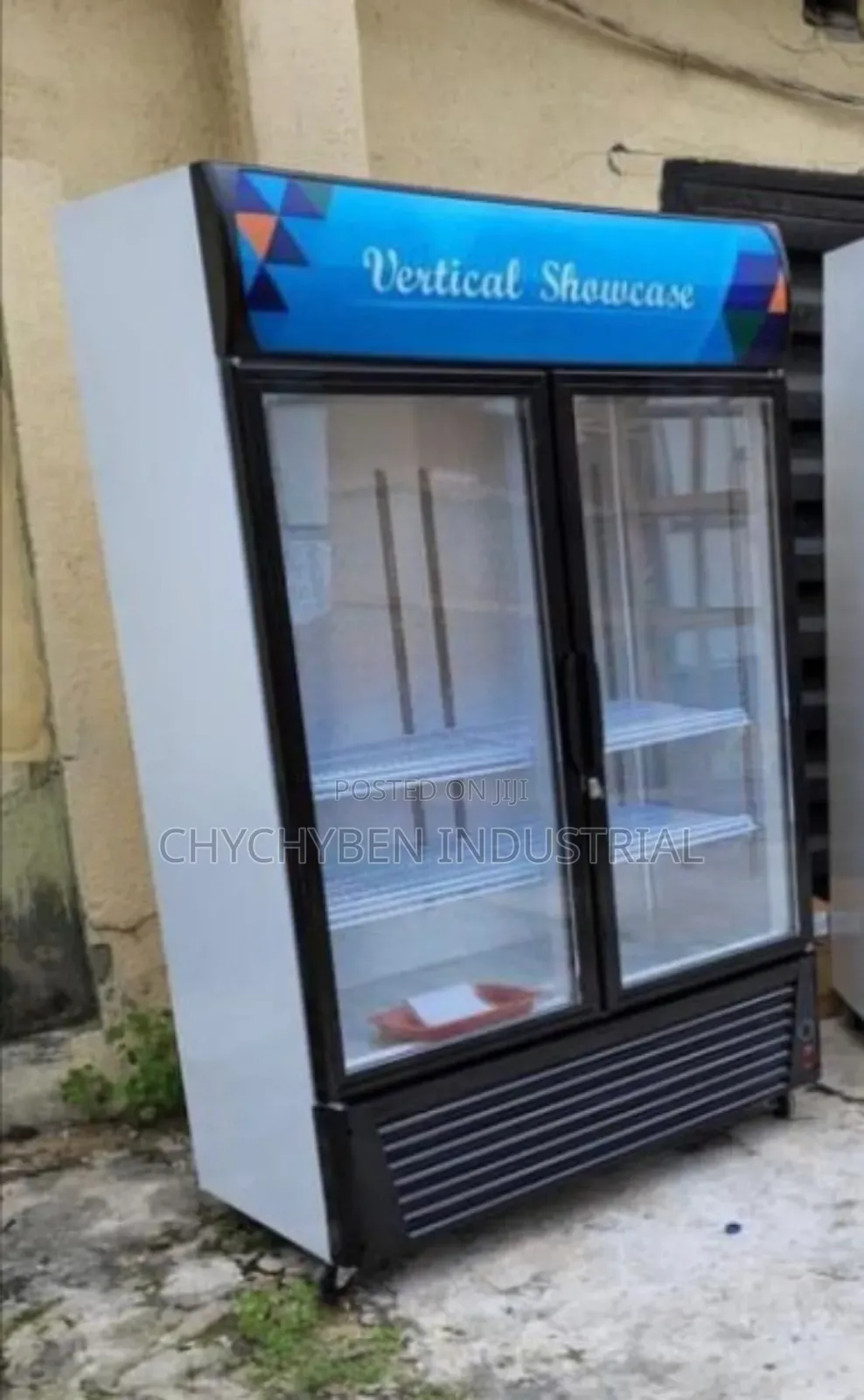 Vertical Double Door Chiller Showcase