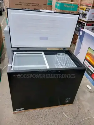 Hisense Chest Freezer Fc250sh 250l Black With Glass Cover
