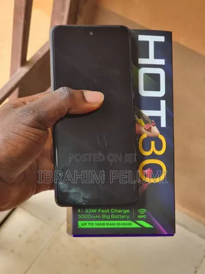 Infinix Hot 30 256 GB Black