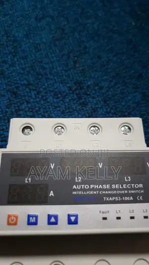 Auto Phase Selector 100amps Intelligent Changeover Switch