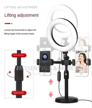 Double Phone Holder and Tripod Stand