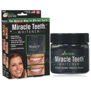 Natural Miracle Teeth Whitener Brushing Powder - 20g