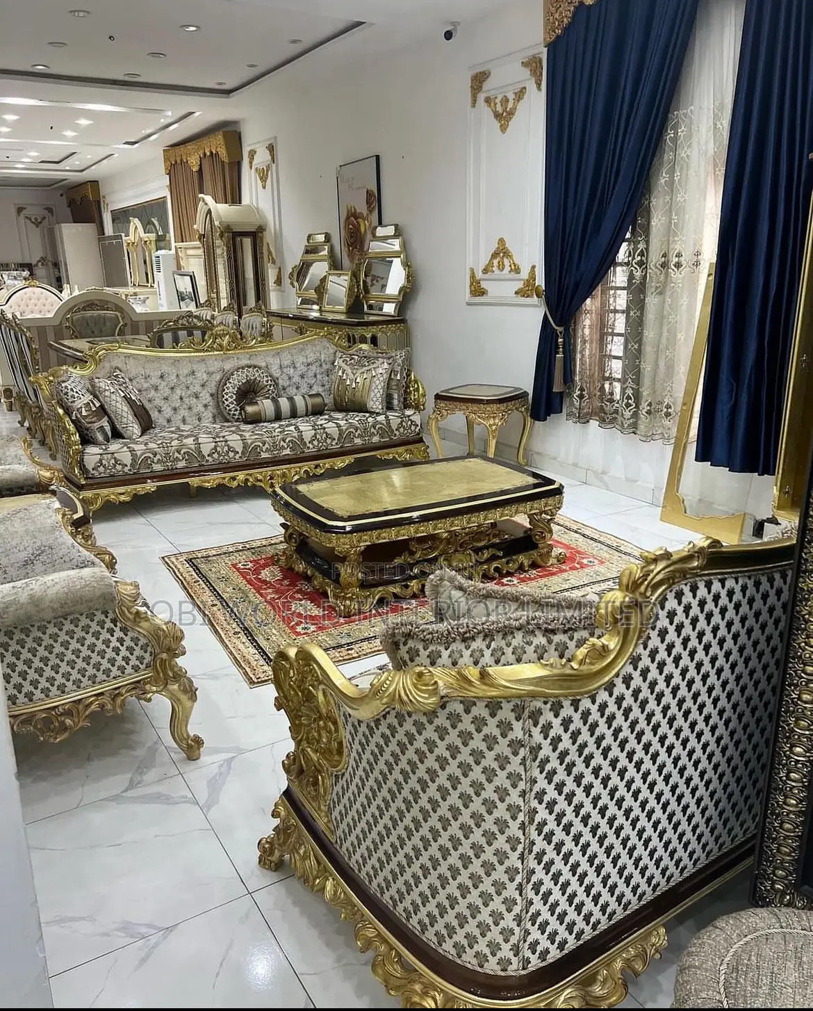 Original Turkish Sofa Set With Dining
