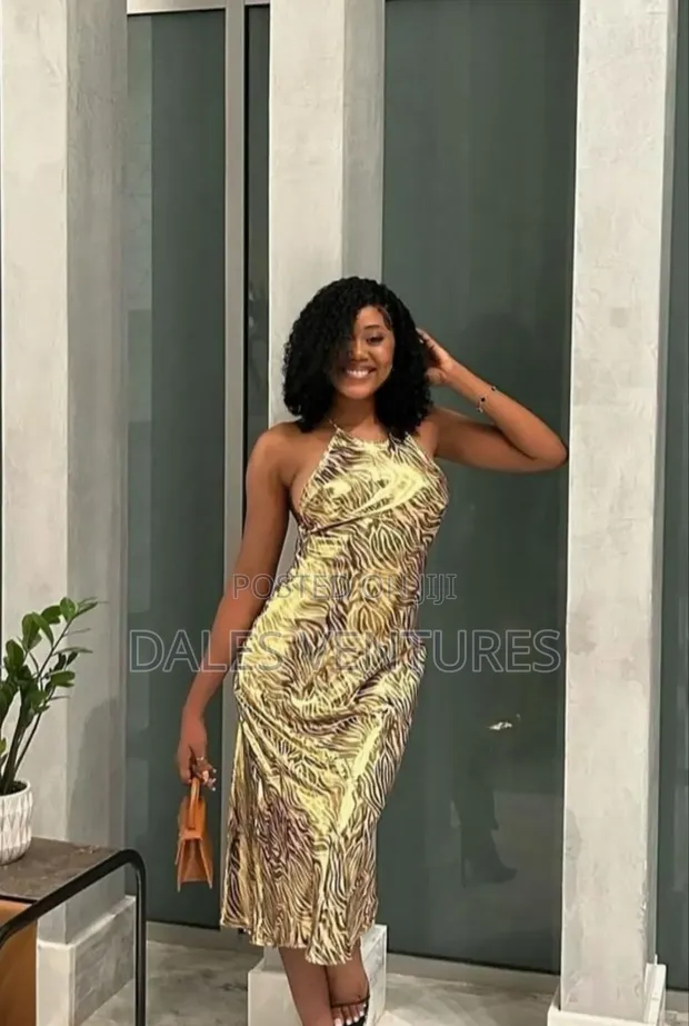 Luxury Zara Gold Party Dress don siyarwa - Dales Ventures  Farashi:   31,000 a Jiji.ng [Lekki]