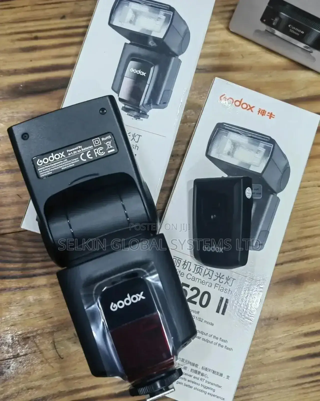 Godox Thinklite TT520 Camera Flash Speedlite Master/Slave