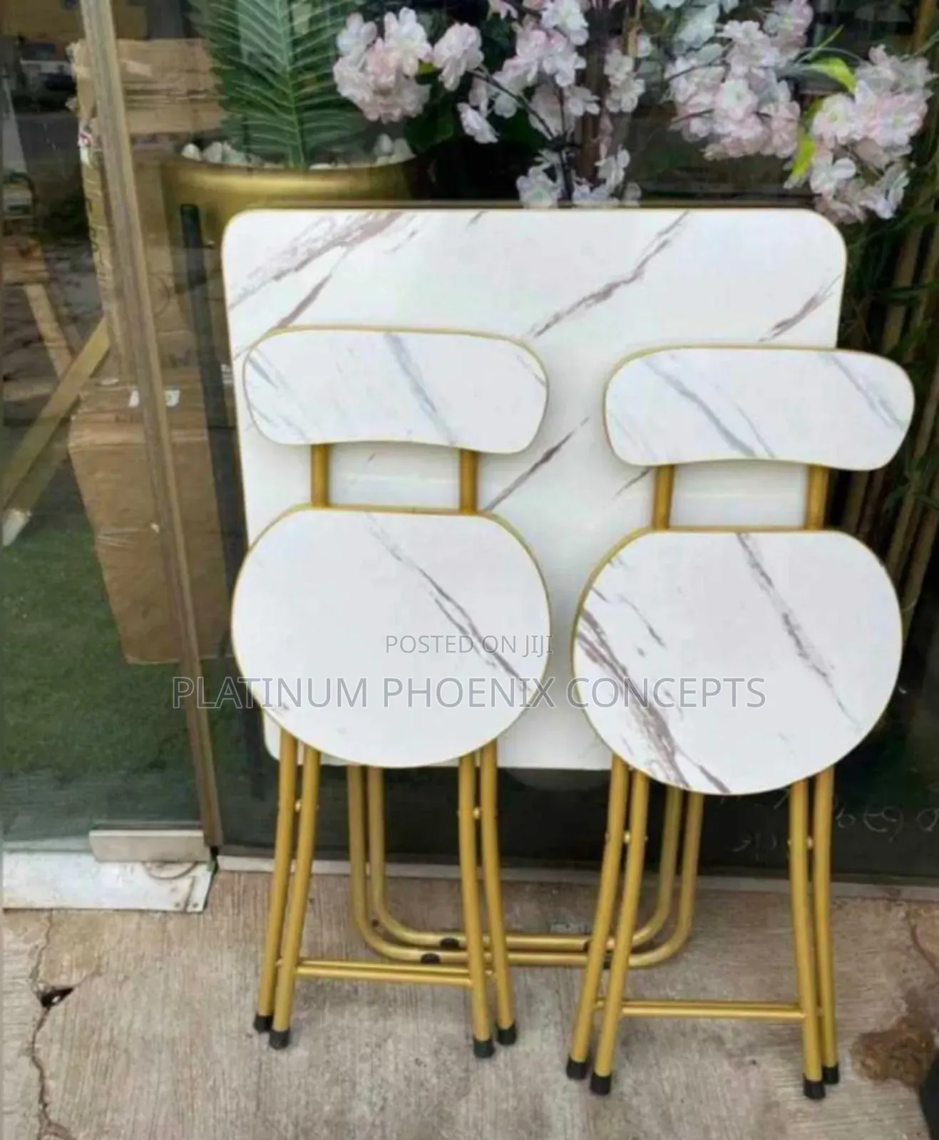 2 Chairs and a Table