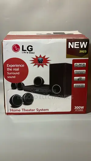 LG Home Theater System With Bluetooth, USB, DVD, and Bass