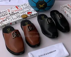 Luxury Designer Quality Men Half Shoes