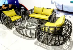 Quality Ratan Chair and Center Table.