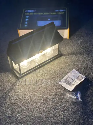 3-in-1 Solar Interaction Wall Lamp