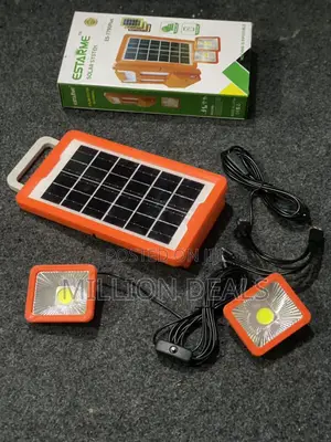 Portable Solar Power System Light