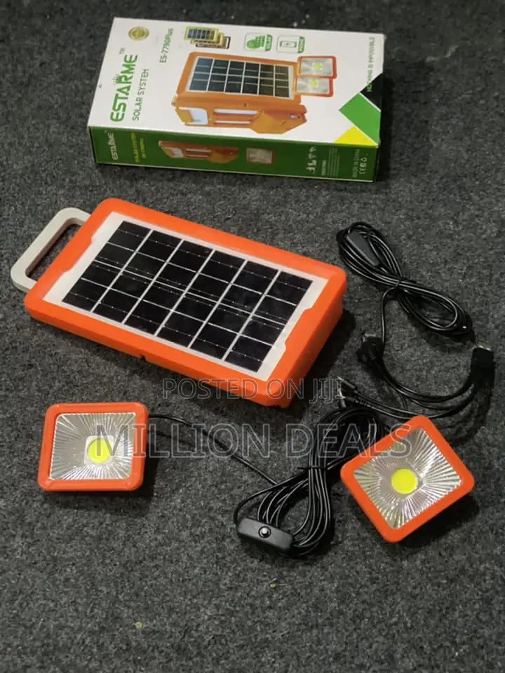 Portable Solar Power System Light