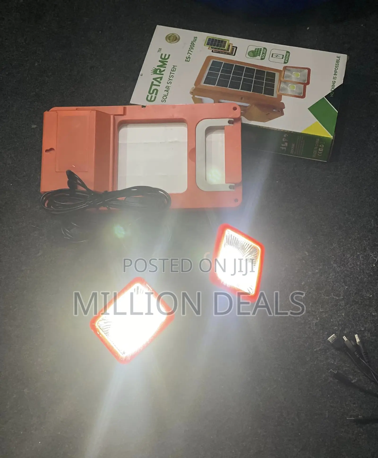 Portable Solar Power System Light