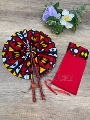 Afrika Leather Fan