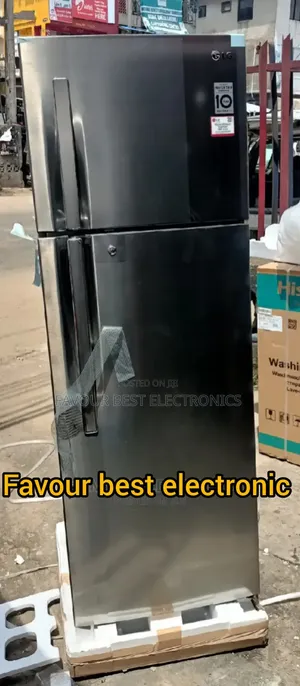 Original LG 308L Inverter Double Door Fridge 36% Energy