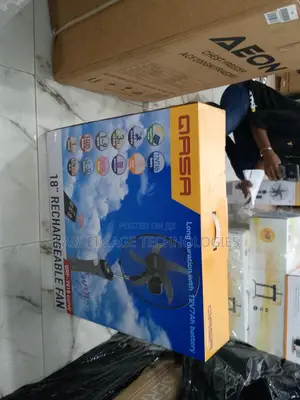 Photo - Original Qasa18'' Rechargeable Fan