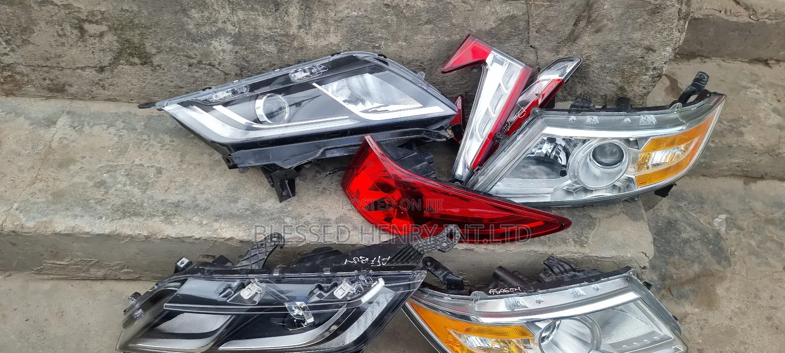 Headlight, Rear Light and Boot Light